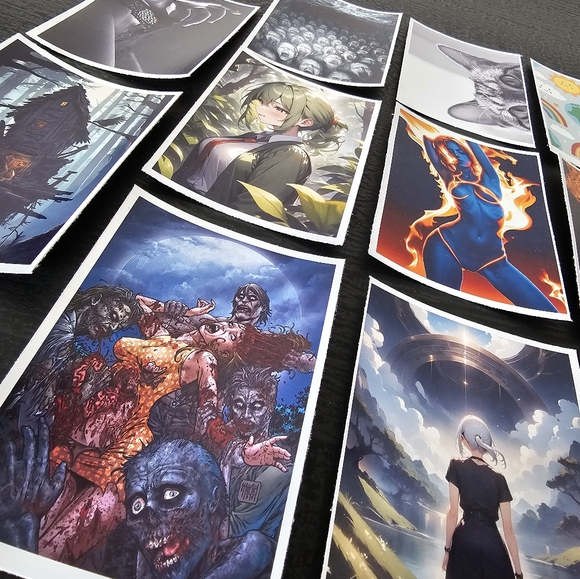 16 Assorted Stickers - Picture 4 of 6